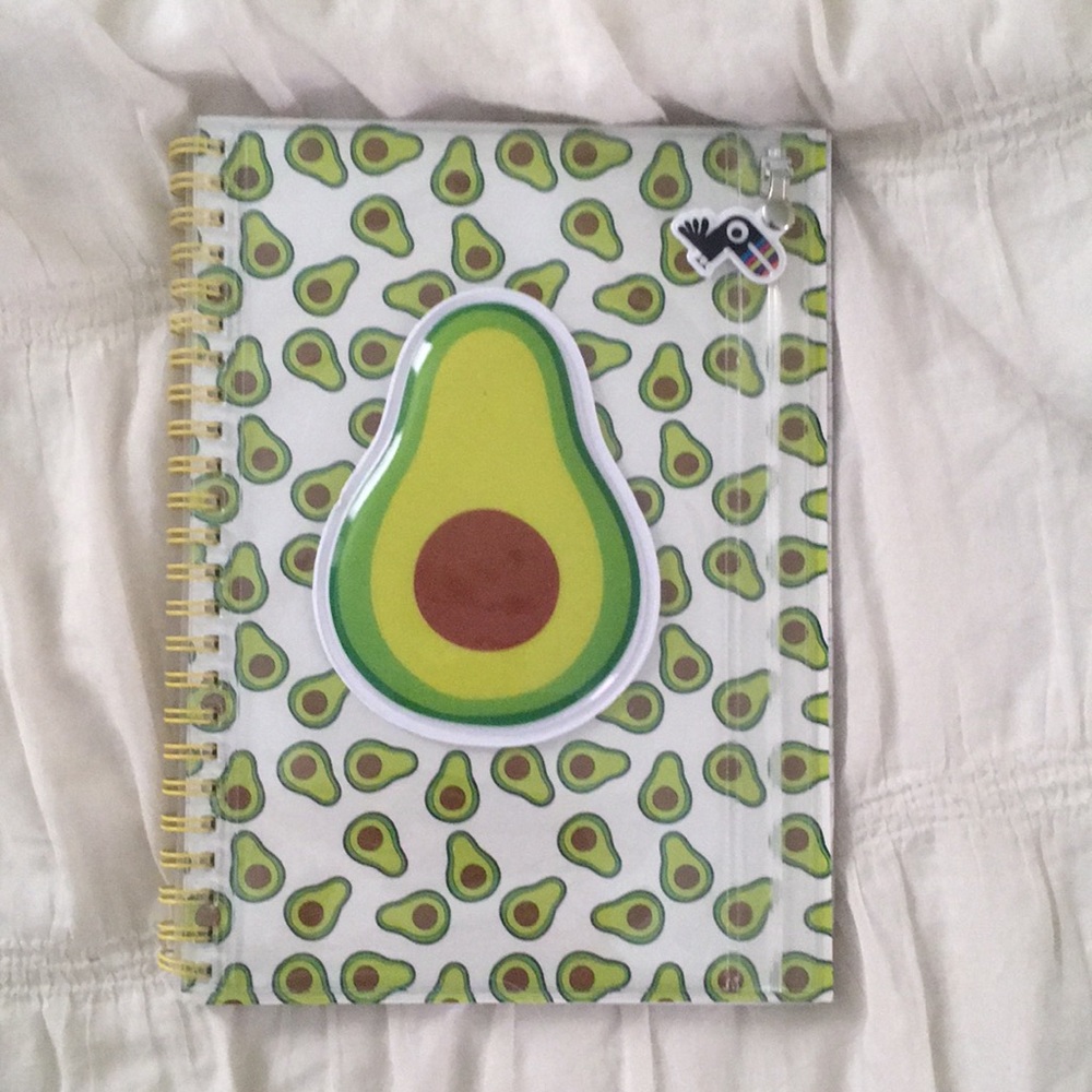 small lined notebook